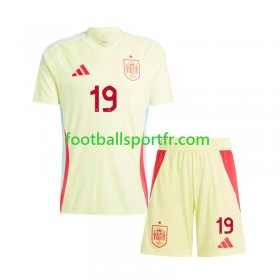Tenue Espagne Lamine Yamal 19 Enfant Exterieur UEFA Euro 2024 Maillot de Foot